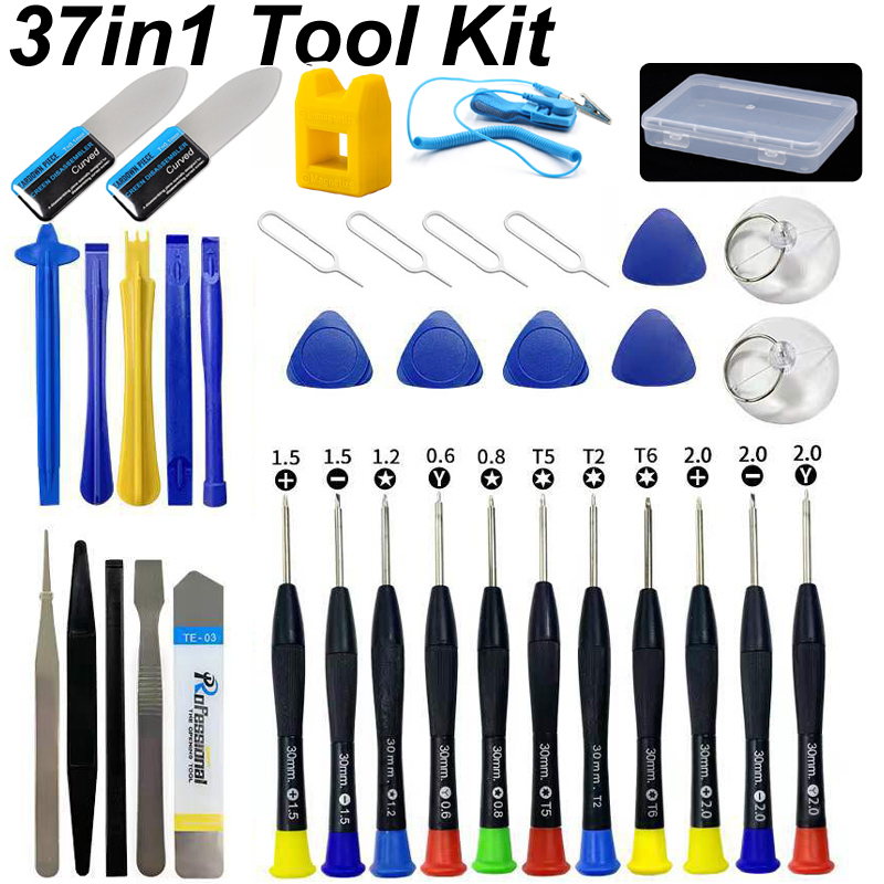 Phone Opening Tool - 28/37/44 in1 Schroef Schroevendraaier Spudger Pry