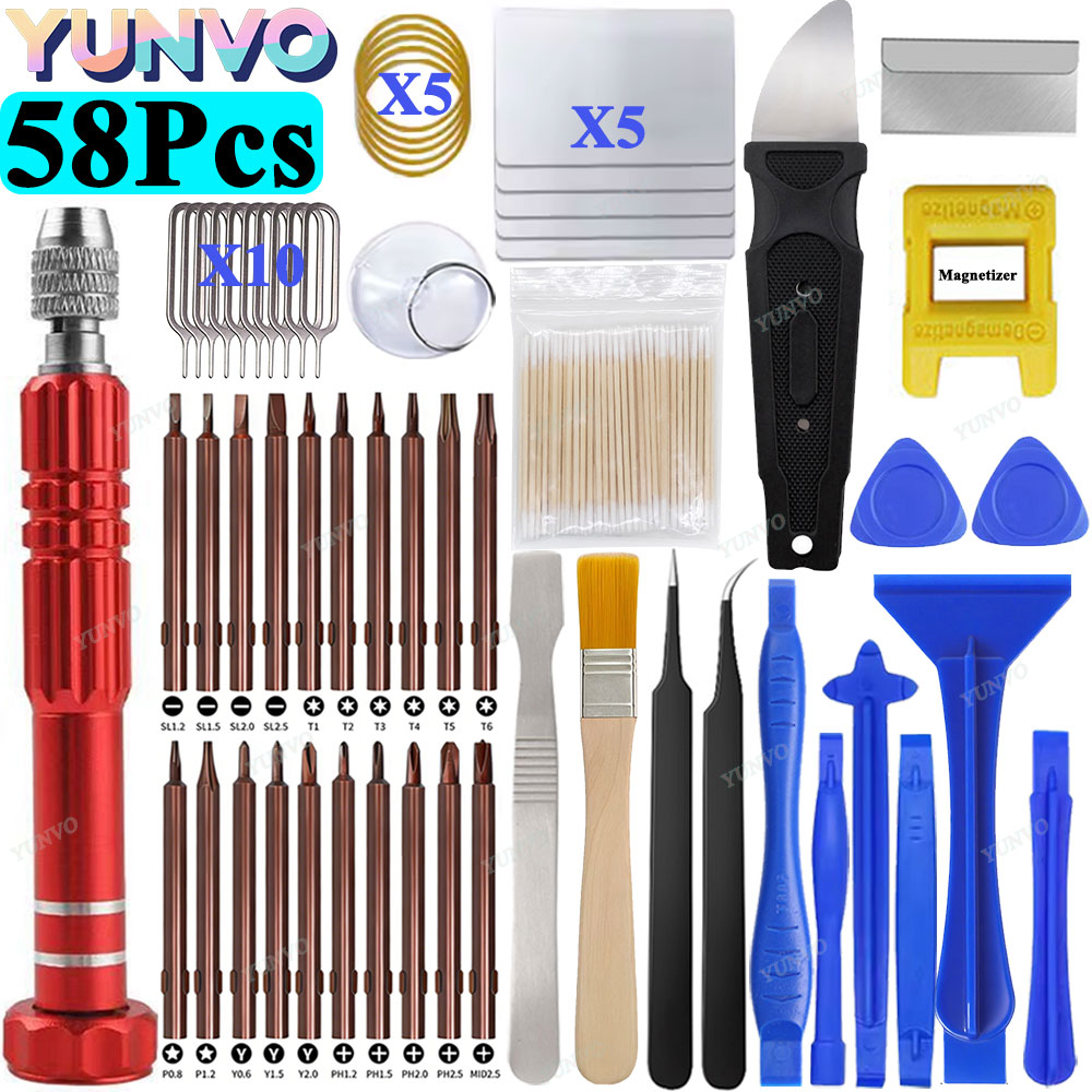 58-in-1 precisie schroevendraa - Phone Opening Tool recensie en prijs