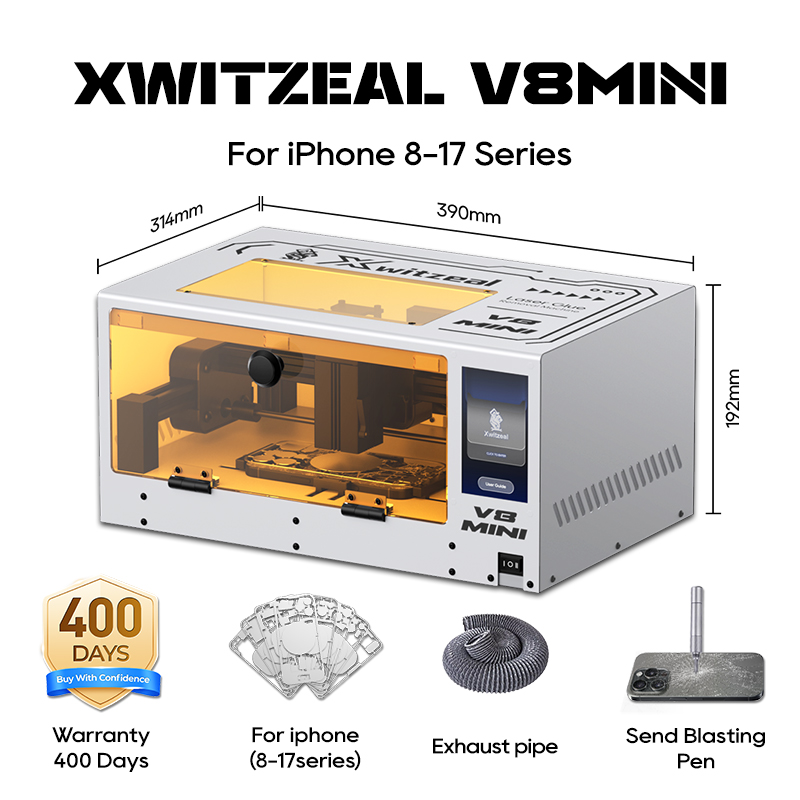 Xwitzeal ®   V8 MINI Laserlijm - Electronics Repair Tools recensie en prijs