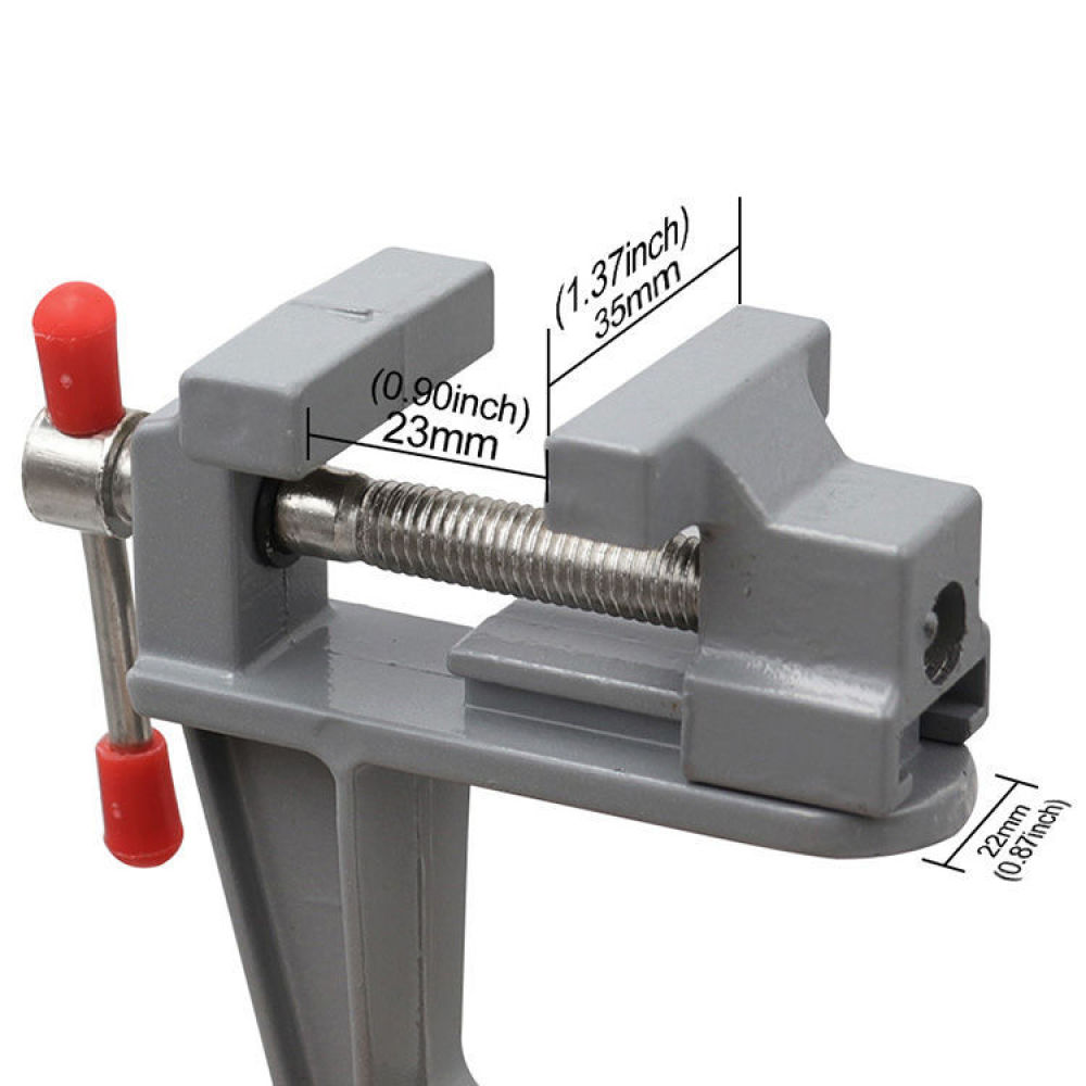 Compacte mini bankschroef tafe - Electronics Repair Hobby recensie en prijs